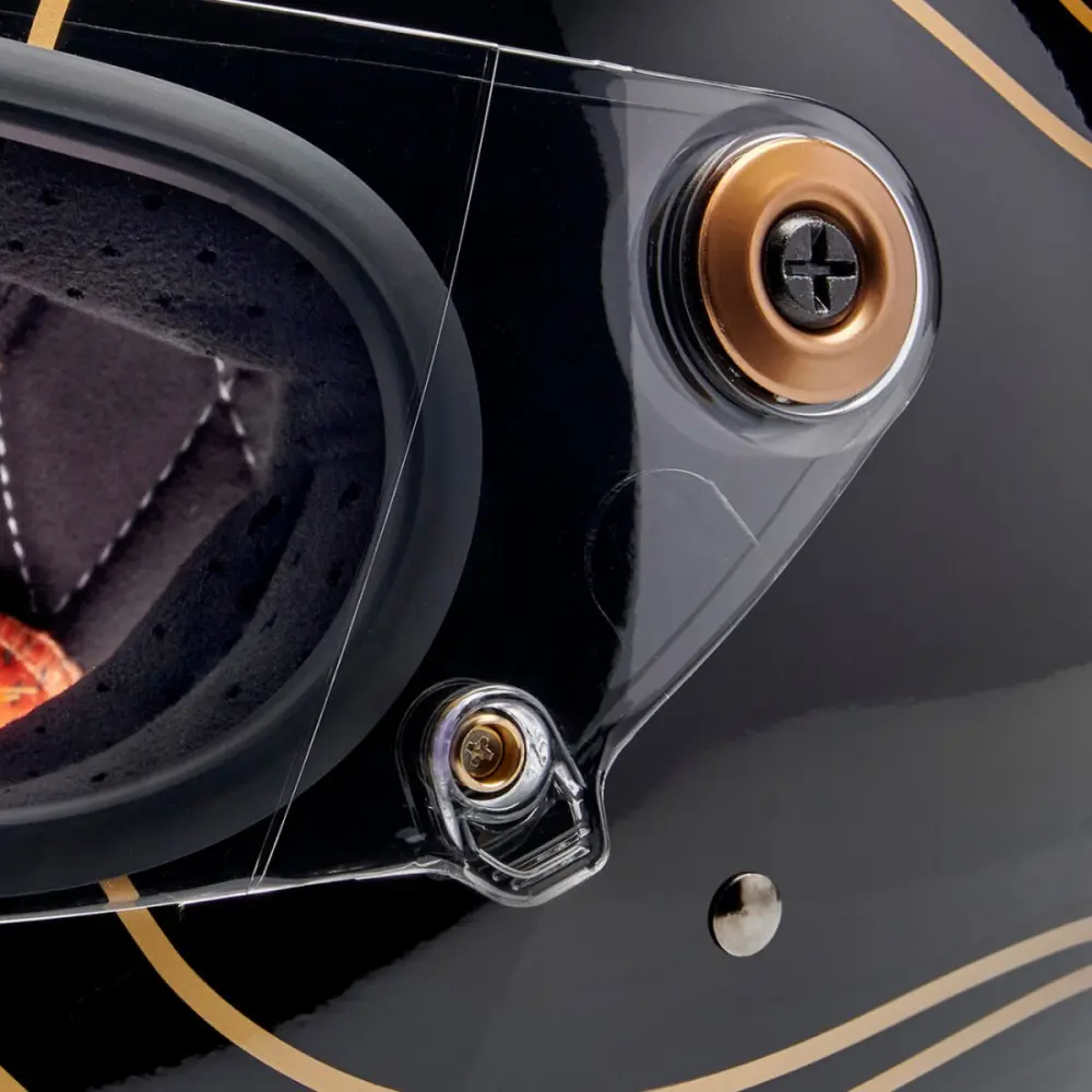 BILTWELL - HELMET GRINGO S BK FLM XS - 010116615