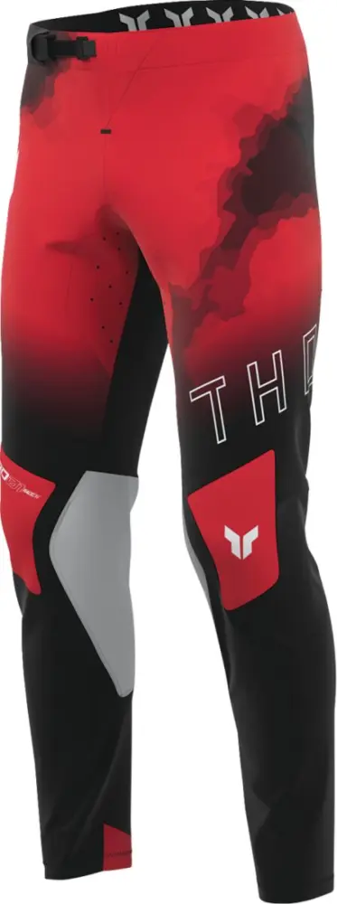 THOR - PANT SPORTMODE CARBON BK/RD 36 - 290112776