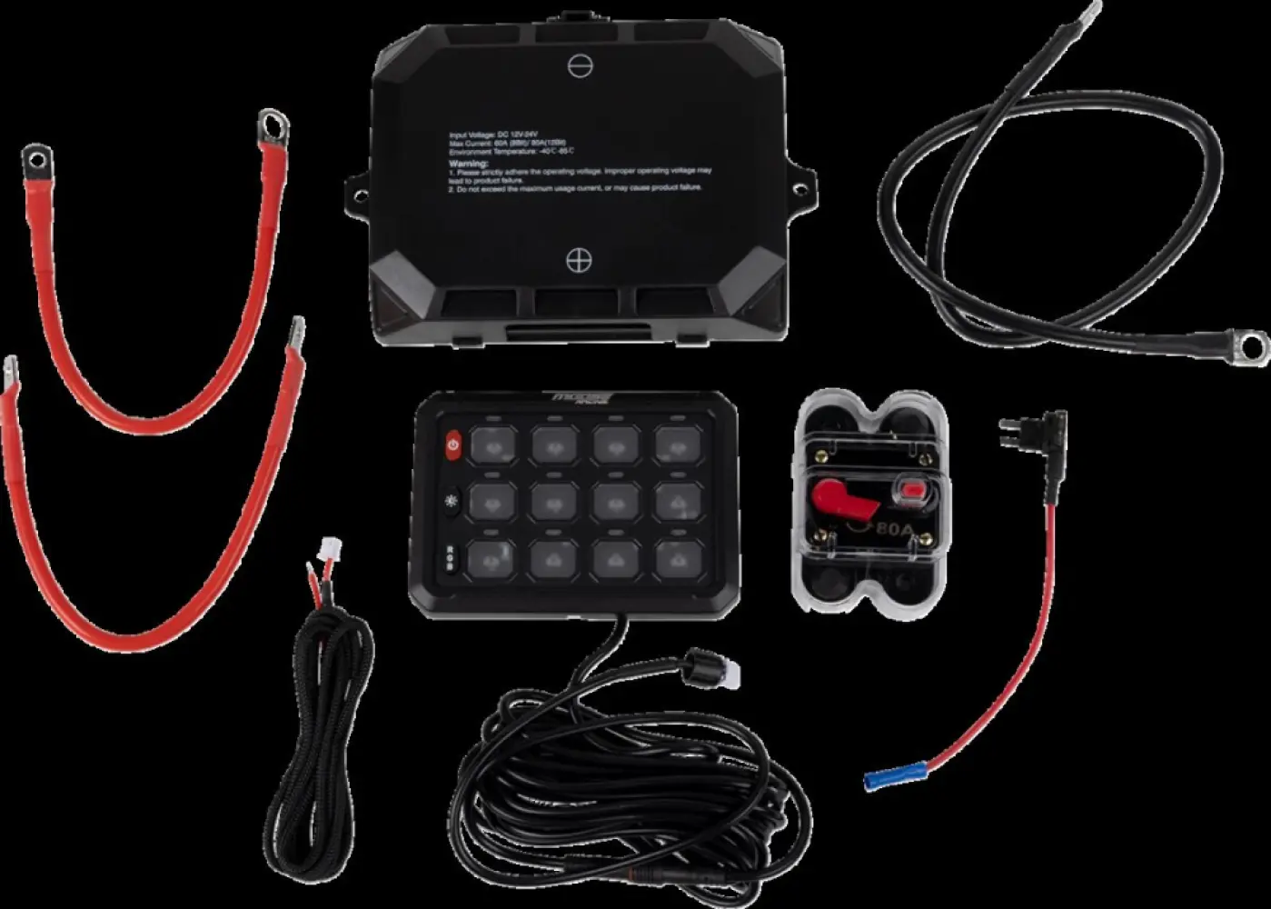 MOOSE OFFROAD HARD-PARTS - UNIVERSAL GANG SWITCH 12 PANEL - 06160435