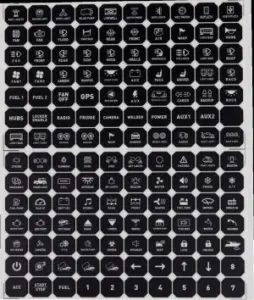 MOOSE OFFROAD HARD-PARTS - UNIVERSAL GANG SWITCH 12 PANEL - 06160435