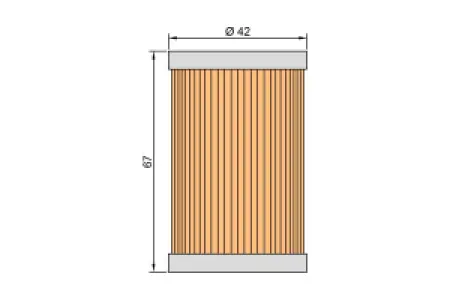 TWIN AIR - OIL FILTER FOR OIL COOLER - 07120530