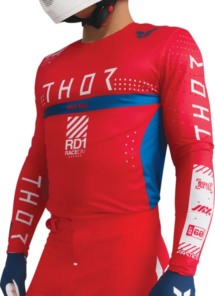 THOR - JERSEY SPORTMODE SYNTH RED S - 29108382