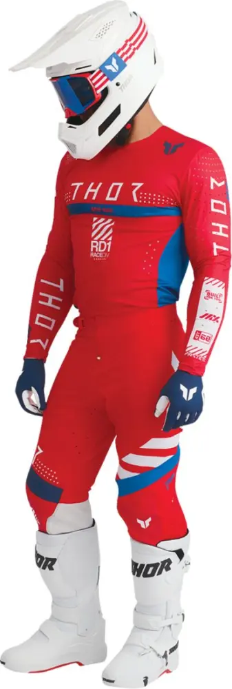 THOR - JERSEY SPORTMODE SYNTH RED S - 29108382