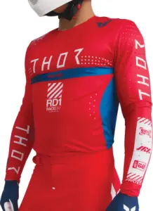 THOR - JERSEY SPORTMODE SYNTH RED M - 29108383