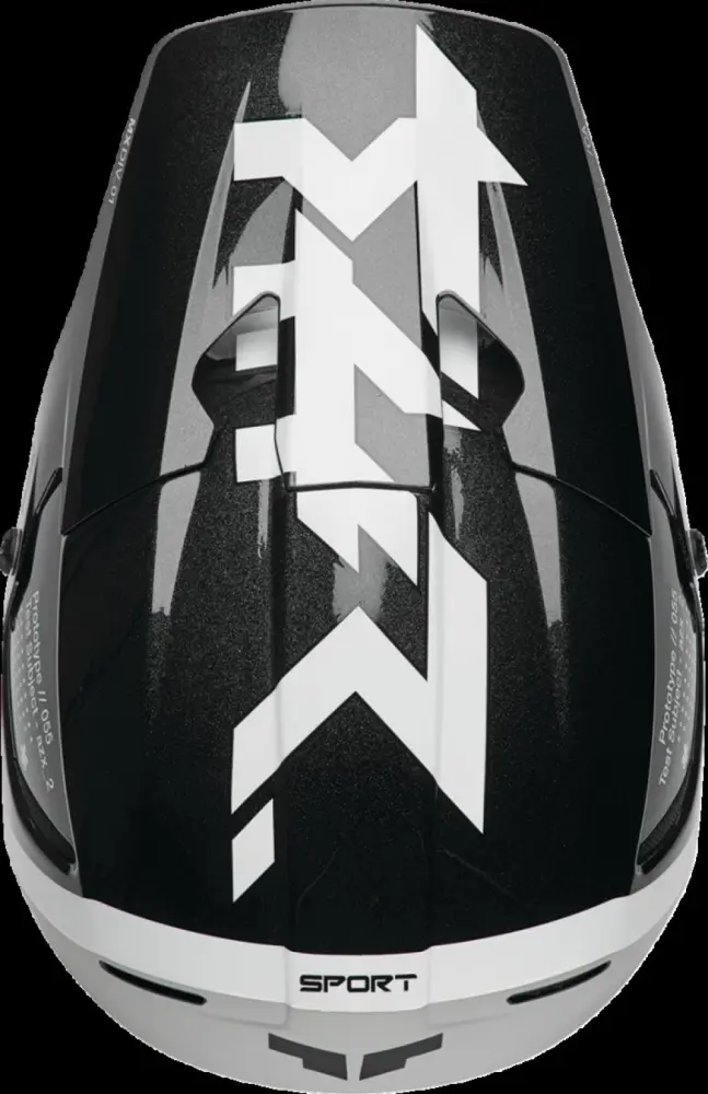 THOR - HELMET REFLEX SPORT RIOT BK/WH - 01108779
