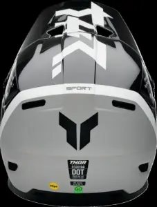 THOR - HELMET REFLEX SPORT RIOT BK/WH - 01108780