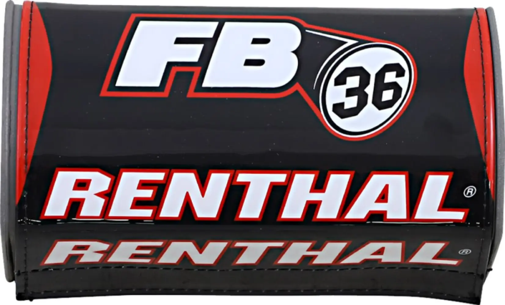 RENTHAL - FATBAR 36 PAD BK/WT/RD - 06015331