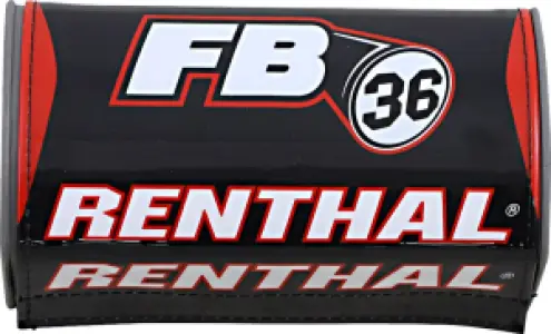 RENTHAL - FATBAR 36 PAD BK/WT/RD - 06015331