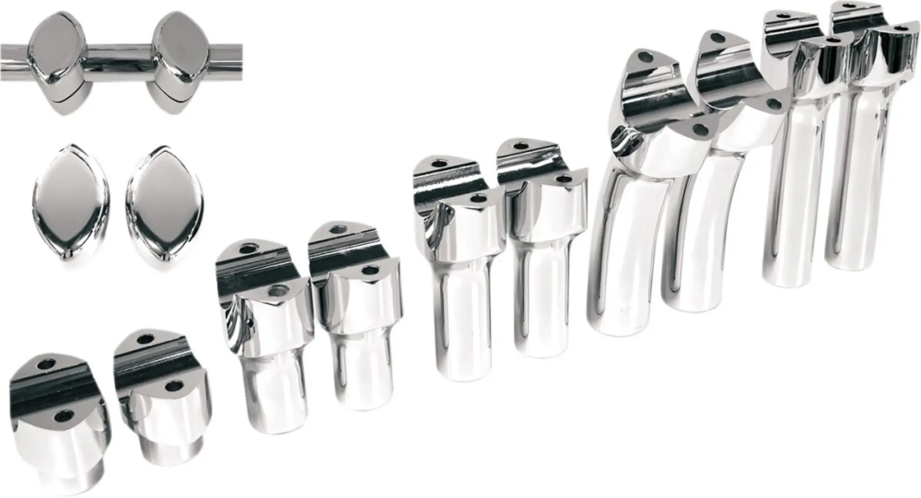 DRAG SPECIALTIES - RISERS BIG BUF 5.5PB CHR - 06020469