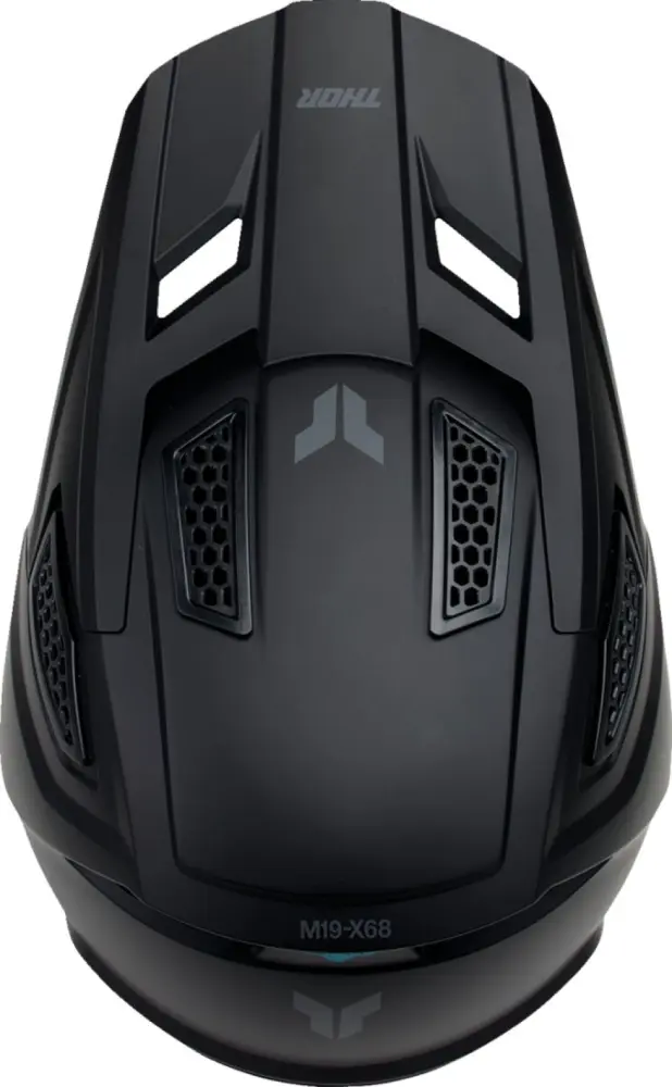 THOR - HELMET FLEET BLACKOUT MATTE SM - 01109382