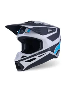 ALPINESTARS(MX) - HELMET SM3 HEAT SILV/BL/BLK