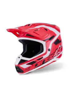 ALPINESTARS(MX) - HELMET SM7 DEED RED/BLK/WH