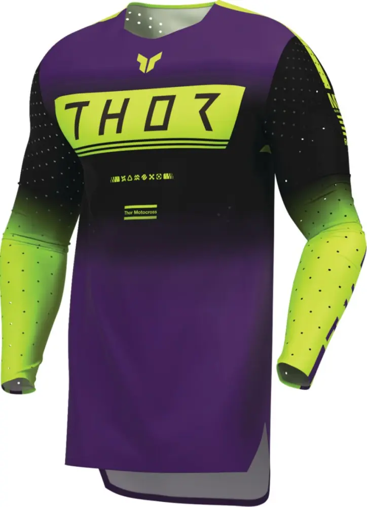 THOR - JERSEY SPORTMODE GEO BK/PU 2X - 29108746