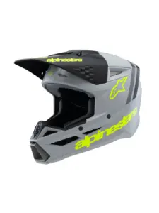 ALPINESTARS(MX) - HELMET YTH SM3 RADIUM GY/BLK/Y