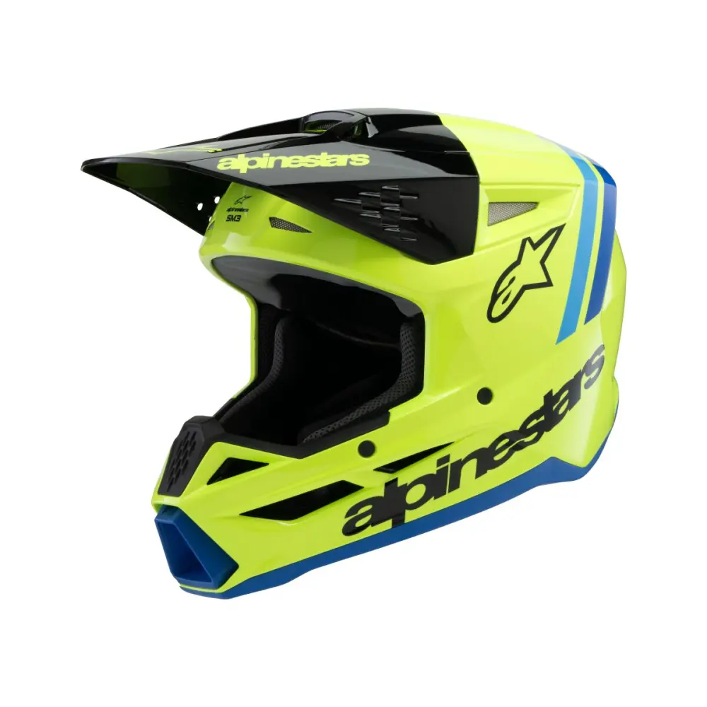 ALPINESTARS(MX) - HELMET YTH SM3 RADIUM YL/BK/B