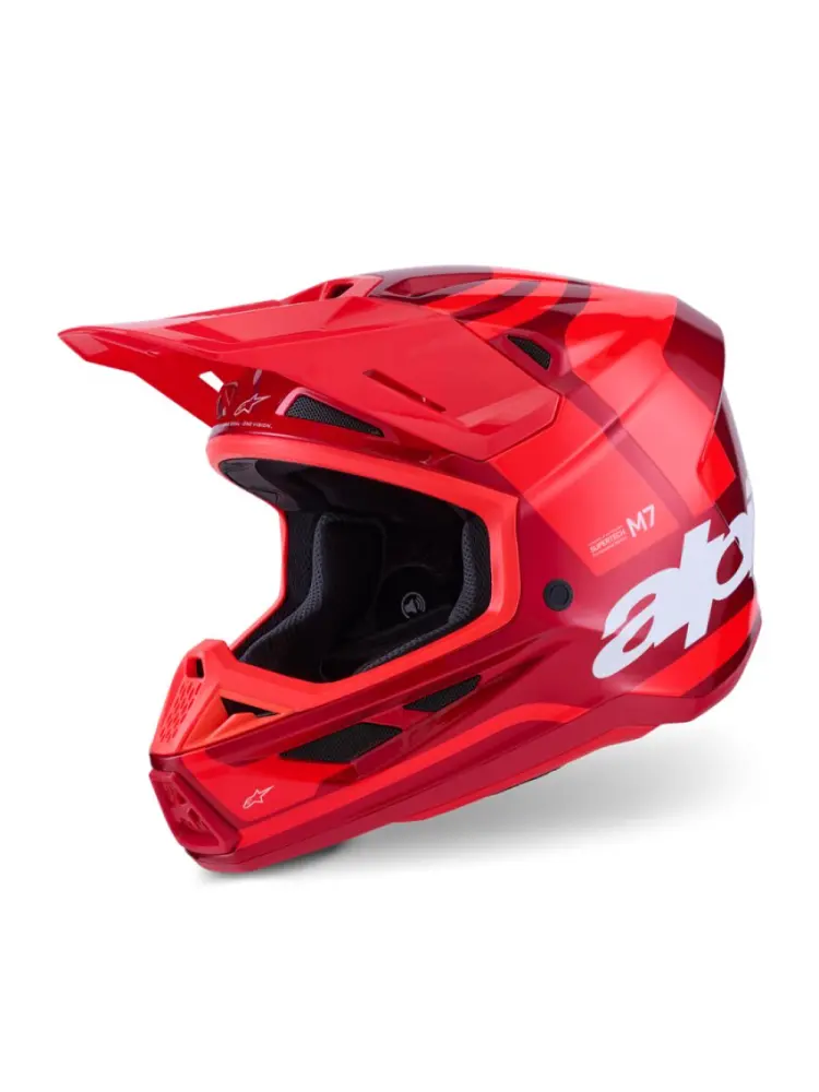 ALPINESTARS(MX) - HELMET SM7 CORE RED-GLOSS