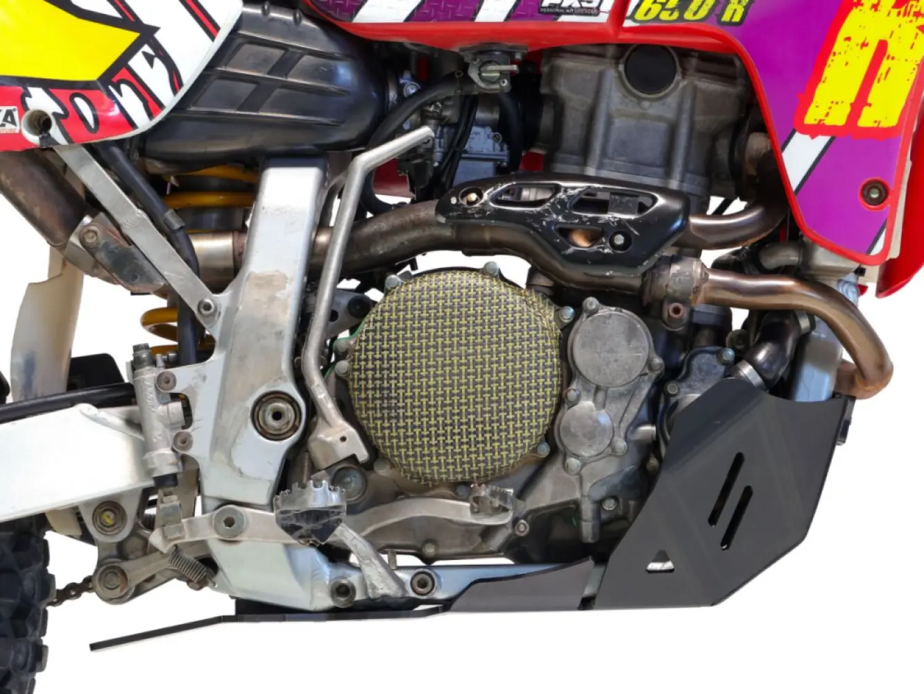 AXP RACING - SKID PLATE HDPE 6MM HONDA XR65 - 05062438