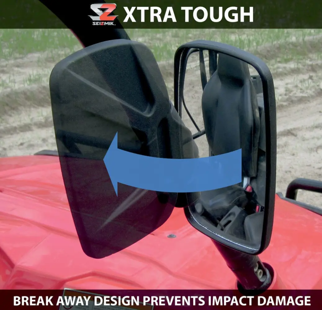 MOOSE OFFROAD FOUR WHEEL - MIRRORS SIDE VIEW 1.75 - 06401085