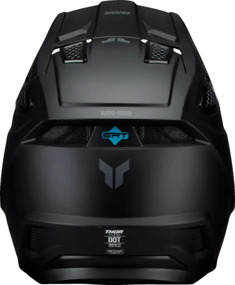 THOR - HELMET FLEET BLACKOUT MATTE LG - 01109384