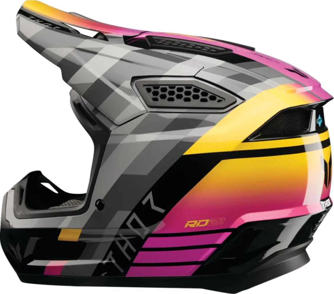 THOR - HELMET FLEET CAMBER BK/MG 2X - 01109410