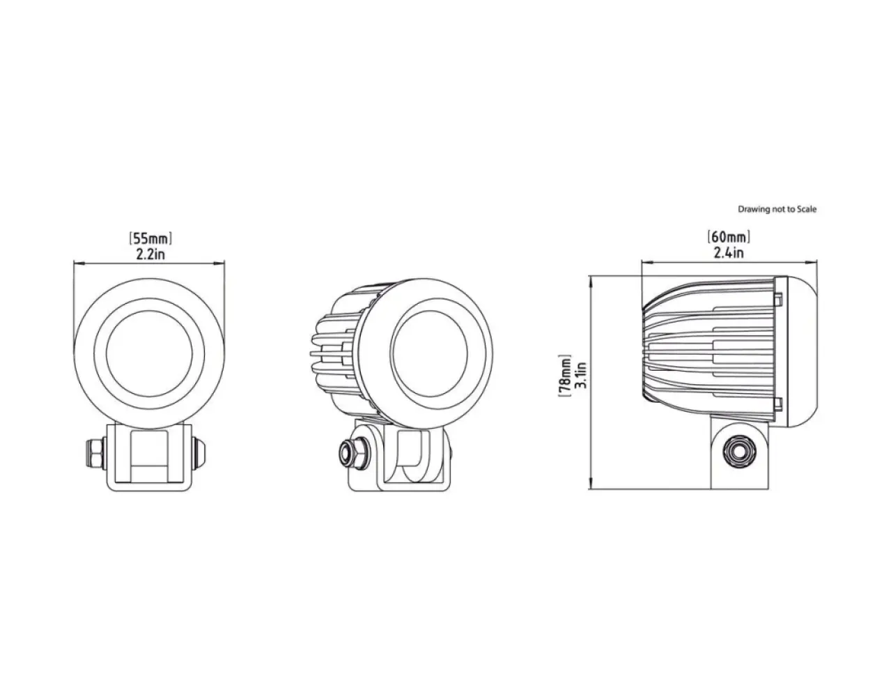 DENALI - D2 LIGHT PODS W/DATADIM™ - 20012990