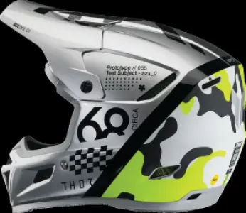 THOR - HELMET REFLEX SPORT RIOT GY/AC - 01108773