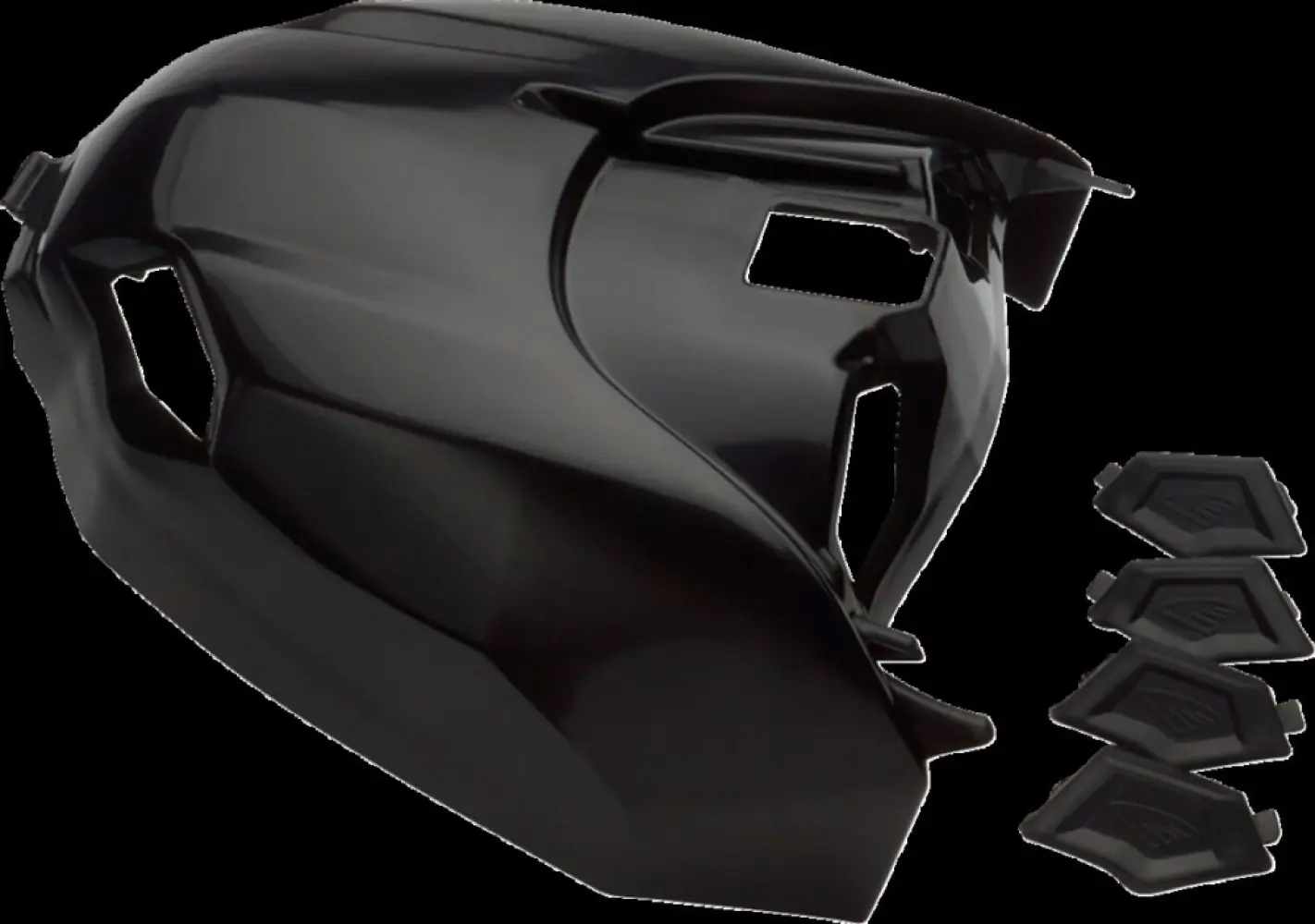 CYCRA - AIR BOX VENTED COVER BLACK YAM - 05204051