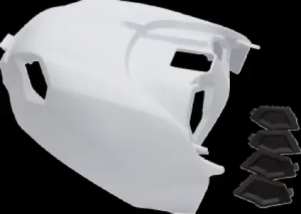 CYCRA - AIR BOX VENTED COVER WHITE YAM - 05204052