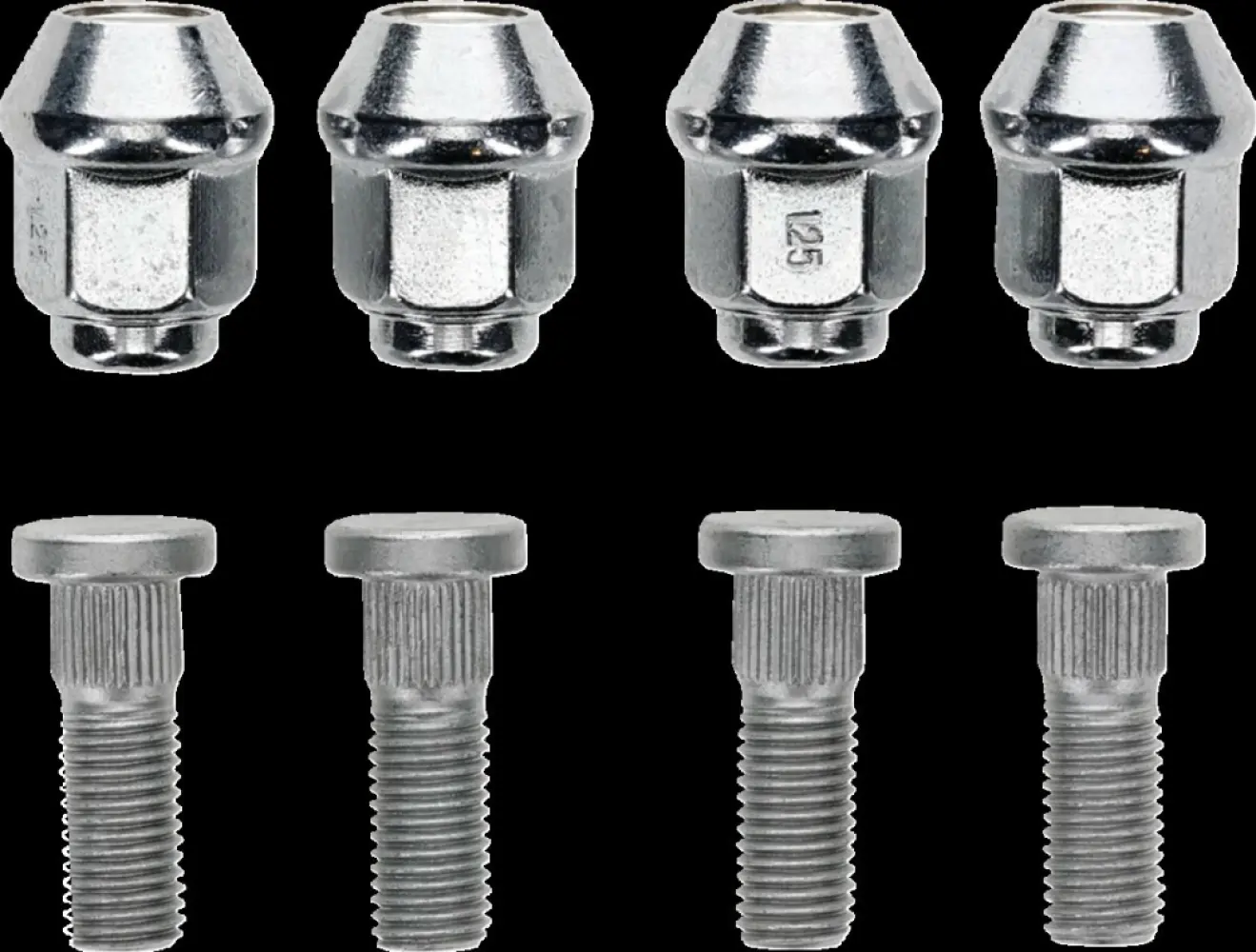 MOOSE OFFROAD HARD-PARTS - WHEEL STUD/NUT KIT MOOSE SUZUK - 02131270