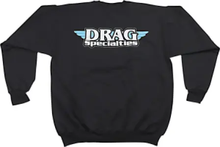 DRAG SPECIALTIES - DRAG SW/SHIRT BLACK XXL - DS111829