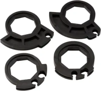 MOOSE OFFROAD HARD-PARTS - GRIP LOCK-ON MOOSE BK/GD - 06302535