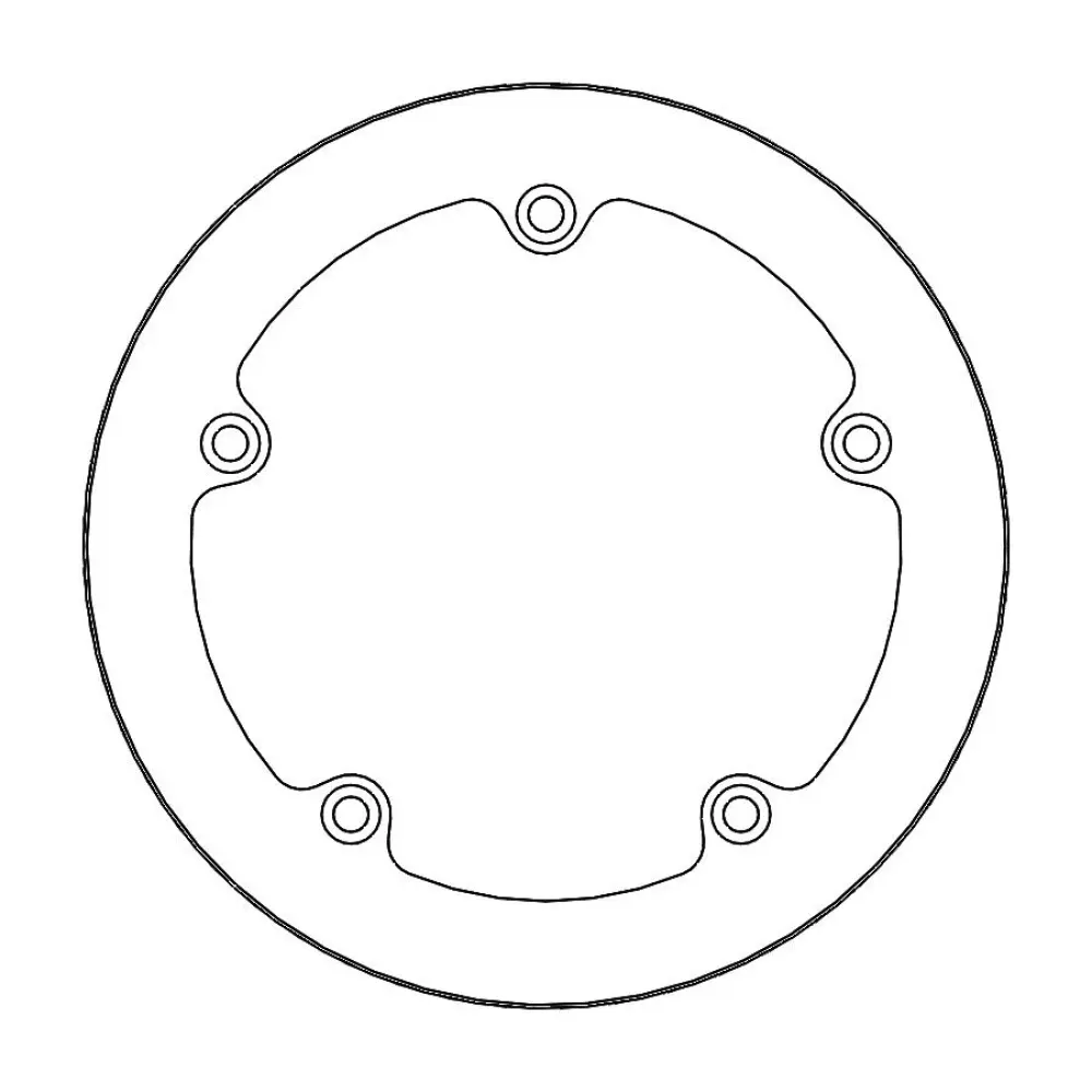 MOTO-MASTER - BRAKE DISC HALO MUD REAR BMW - 17104694