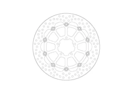 MOTO-MASTER - BRAKE DISC HALO FLOAT FT - 17104878