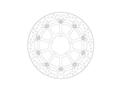 MOTO-MASTER - BRAKE DISC HALO RACING FT  - 17104885