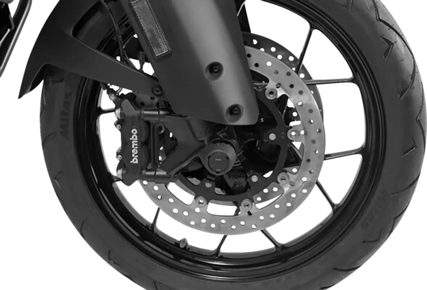 SW-MOTECH - FRONT AXLE SLIDER SET - 05052190