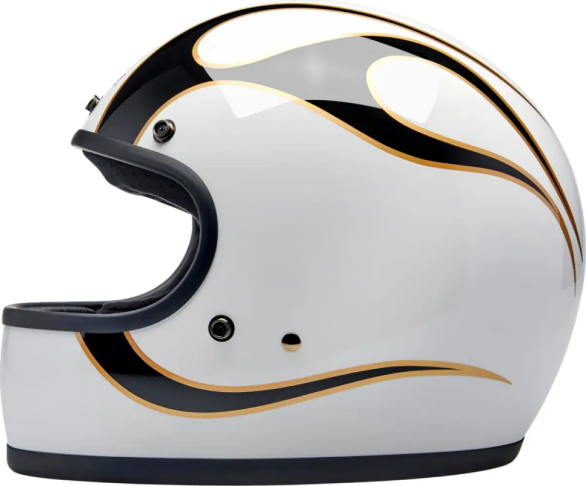BILTWELL - HELMET GRINGO GLOSS WHITE/BLAC - 010116334