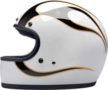 BILTWELL - HELMET GRINGO GLOSS WHITE/BLAC - 010116334