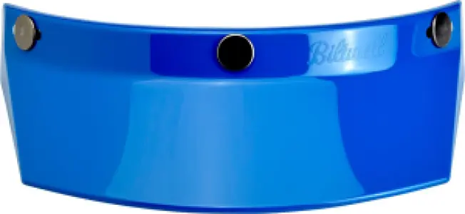 BILTWELL - VISOR MOTO 3 SNAP BLUE - 01321138