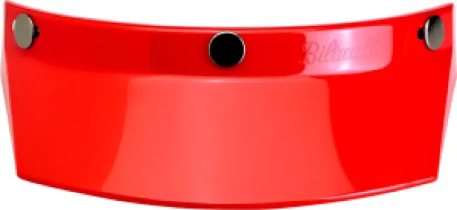 BILTWELL - VISOR MOTO 3 SNAP RED - 01321139