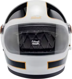 BILTWELL - HELMET GRINGO S WH/BLK SM - 010116610