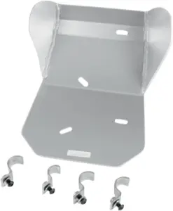 MOOSE OFFROAD HARD-PARTS - SKID PLATE ALUM HONDA XR400R 9 - M411X