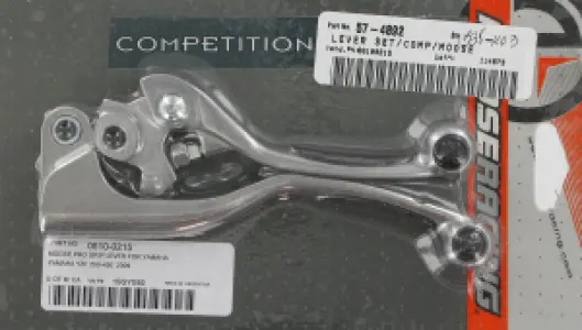 MOOSE OFFROAD HARD-PARTS - LEVER COMP SET BLK YZ - 06100215