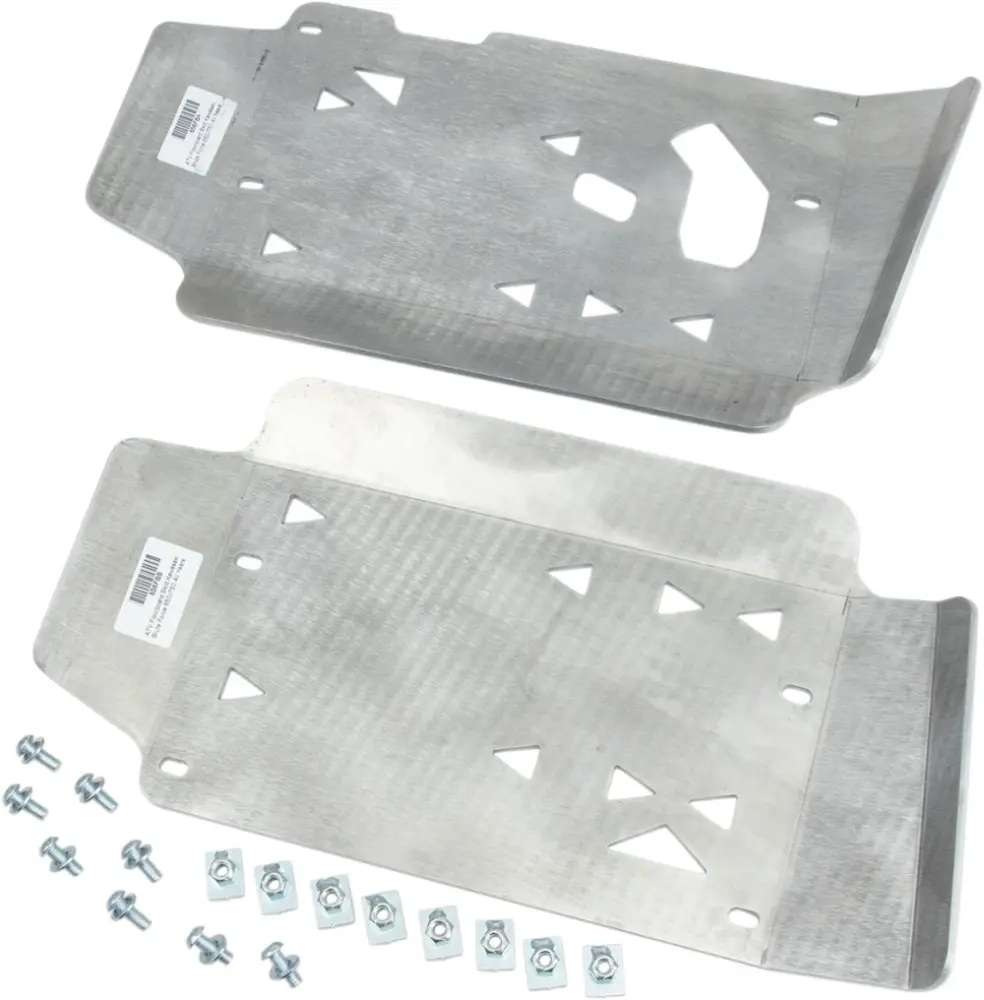 MOOSE OFFROAD HARD-PARTS - SKIDPLATE FLRBRD KAW 2PC - 05051558