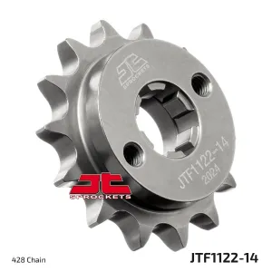 JT SPROCKETS - SPROCKET FRONT 14T 428 - 12122336