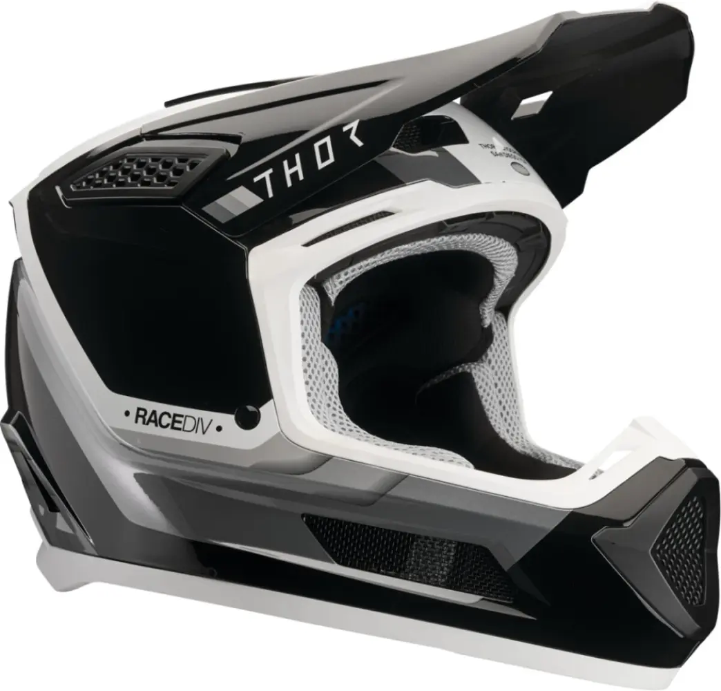 THOR - HELMET FLEET DEFY BK/WH 2X - 01109434