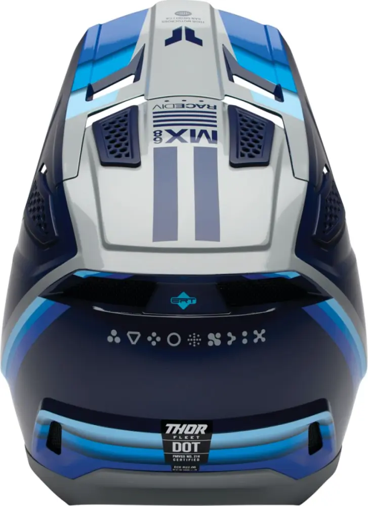 THOR - HELMET FLEET DEFY BL/GY SM - 01109436