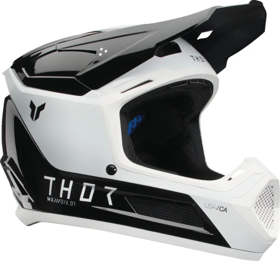 THOR - HELMET FLEET YTH STORM BK/WH M - 01111687