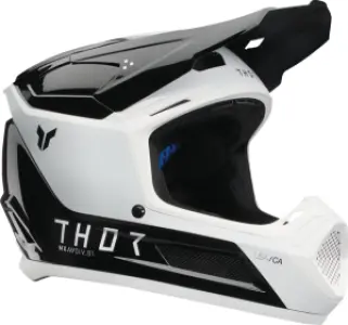 THOR - HELMET FLEET YTH STORM BK/WH M - 01111687