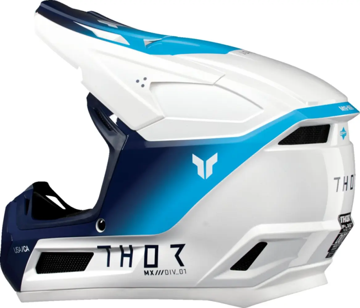 THOR - HELMET FLEET YTH STORM WH/NV S - 01111689