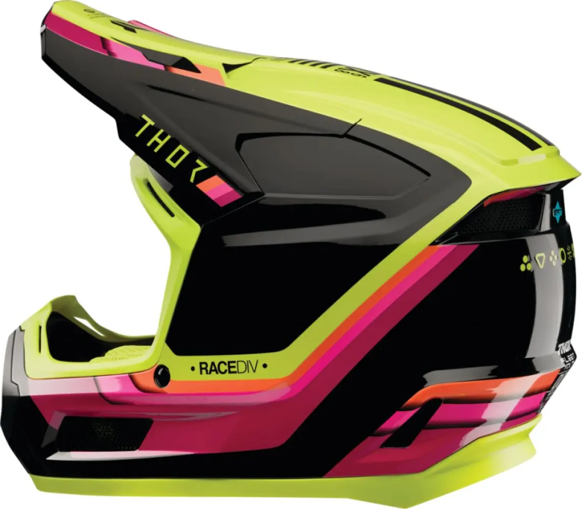 THOR - HELMET FLEET YTH DEFY BK/AC S - 01111759